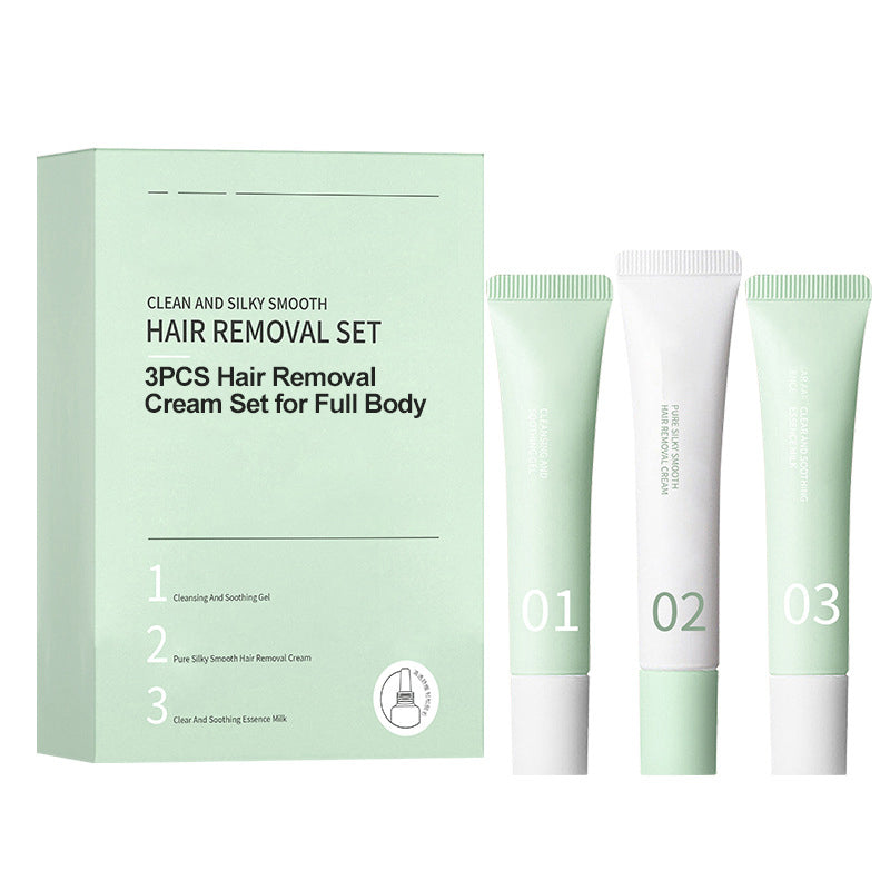 ⏳Limited time 50% discount💥3PCS Hair Removal Cream Set for Full Body