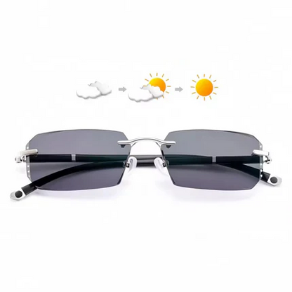 ✨Sapphire high hardness✨Anti blue progressive Far And Near Dual-Use Reading Glasses