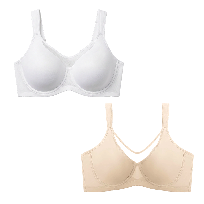 💐Women's Elegant Sheer Full Coverage Plus Size Bra