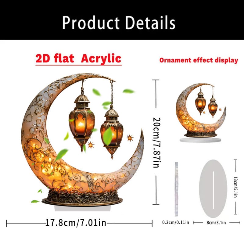 🕌Mosque Moon Lantern🌙Ramadan Festival