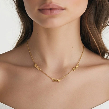Flera Namnhalsband