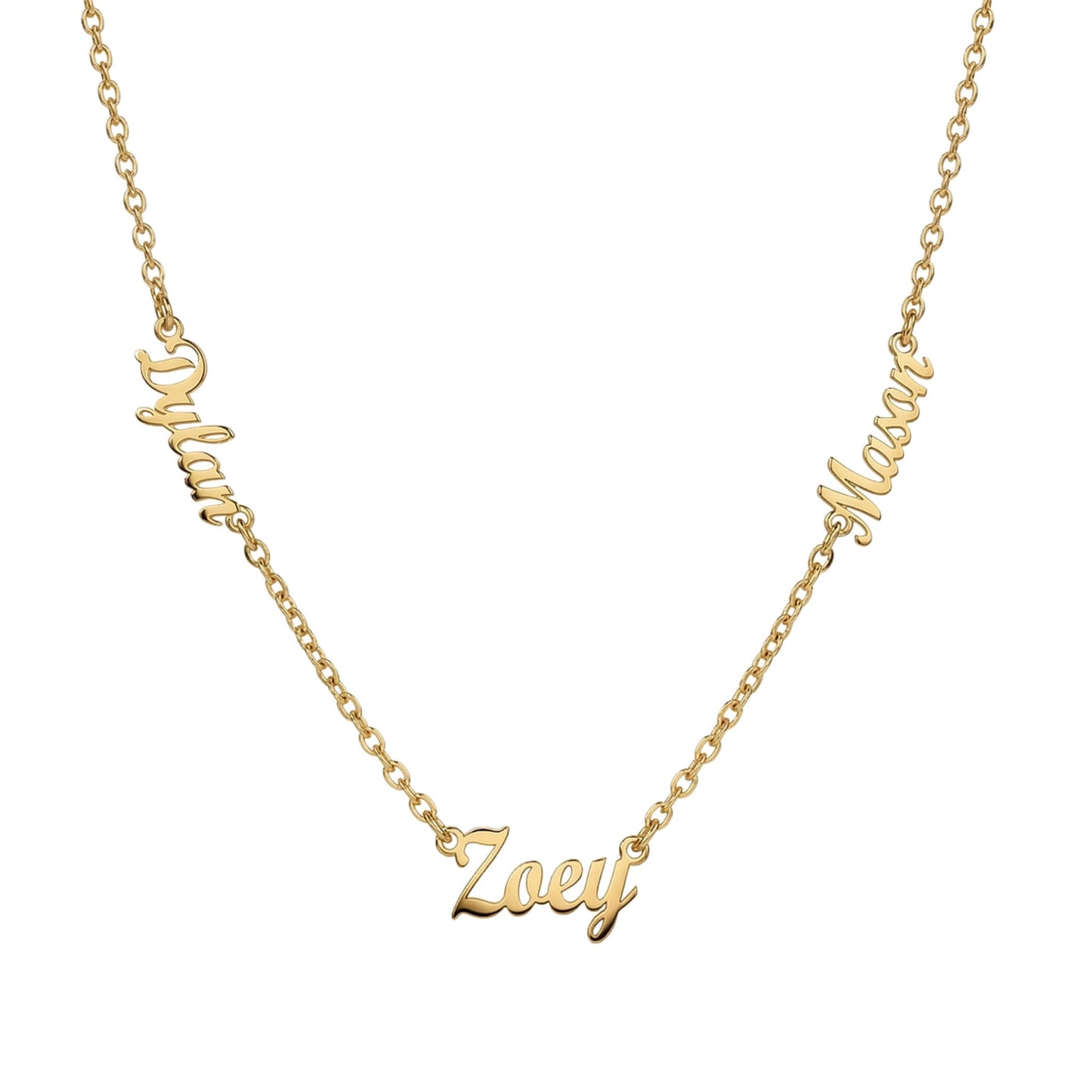 Flera Namnhalsband