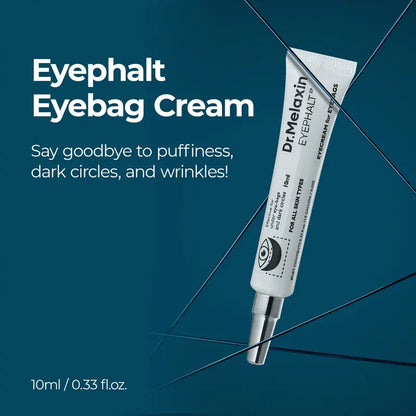 [Dr.Melaxin Official] Eyephalt Eye Cream | Eye Bag Remover Puffiness, Dark Circles, Wrinkles, Eye Skin Care EGF Anti-Aging, Niacinamide & Ceramide