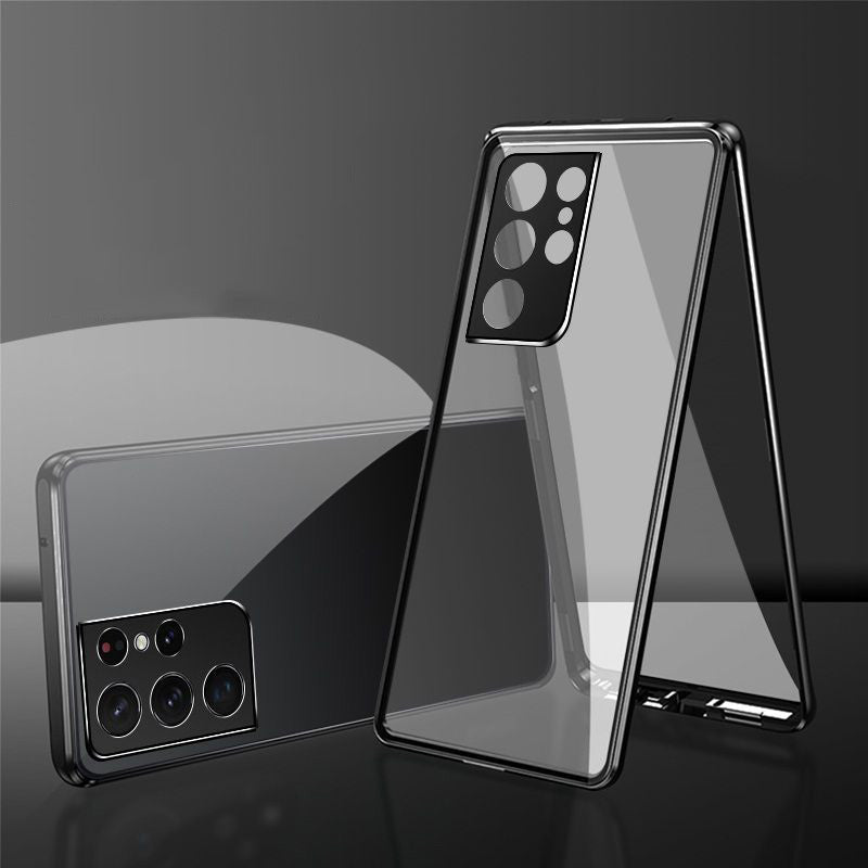 Magnetic Full-Coverage Protective Phone Case for For Samsung Galaxy S20-25 Series