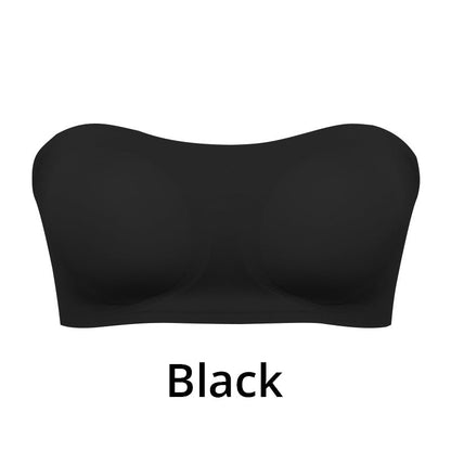 💜 BUY 1 GET 1 FREE 💜 Women's Non-Slip Strapless Wireless Bra with Crossover Side Closure