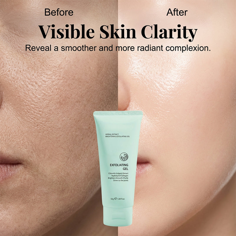 Herbal Extract Brightening Exfoliating Gel