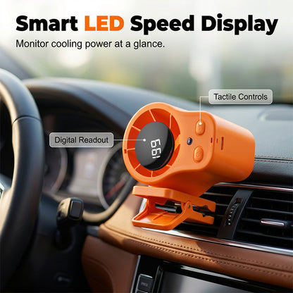 🔥Hands-Free Personal Cooling Fan with LED Display